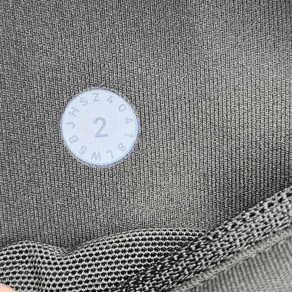 Lululemon Gator Green Speed Tight IV Luxetreme Reflective Tights Leggings Size 2 - Picture 3 of 4